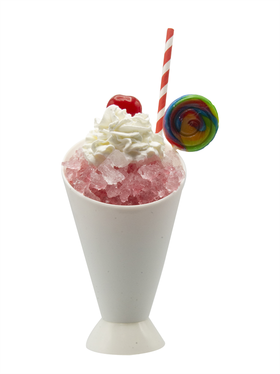 Cherry Swirl Snow Cone Alkolsüz Kokteyl