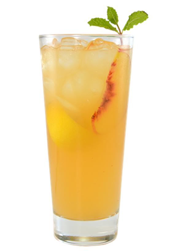 Bourbon Peach Fizz Kokteyl