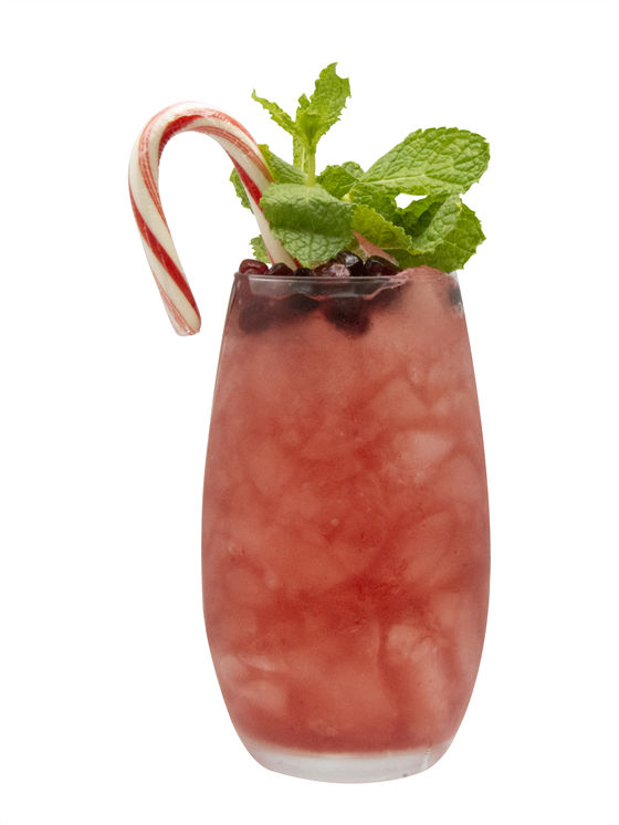 Candy Cane Fizz Alkolsüz Kokteyl