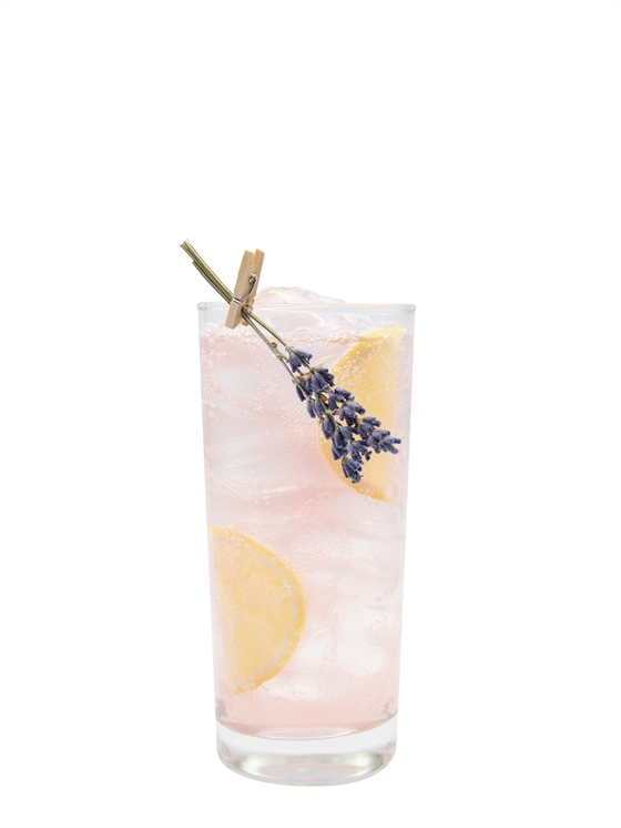 Lavender Strawberry Soda Alkolsüz Kokteyl