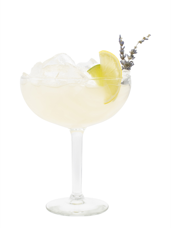 Lavender Lemon Margarita Kokteyl