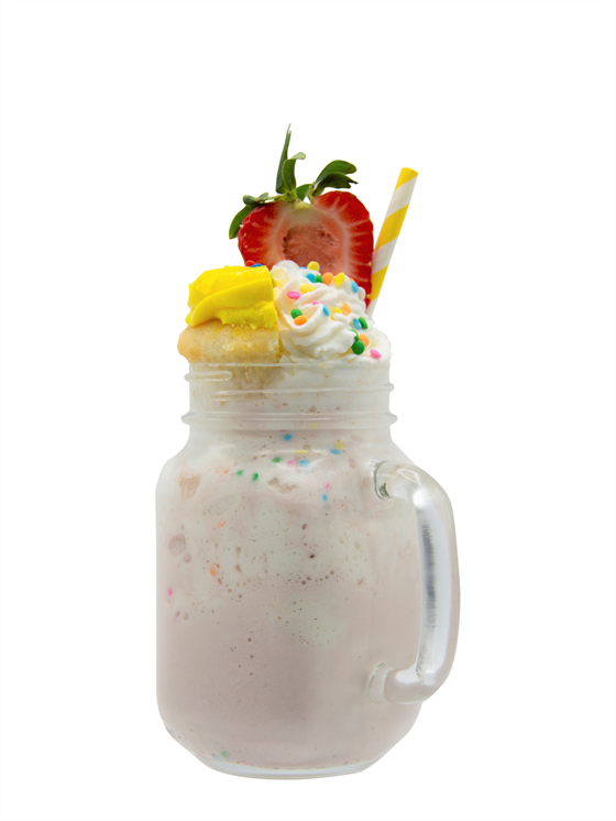 Strawberry Cupcake Shake Milkshake