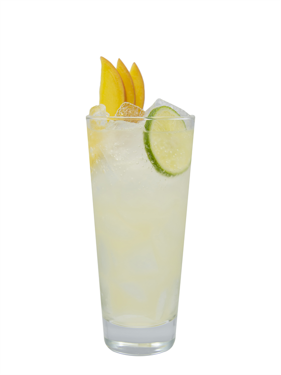 Honey Mango Gin Rickey Kokteyl