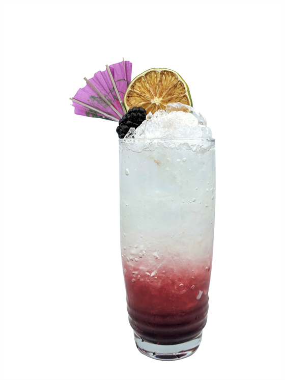 Elderflower Bramble Kokteyl