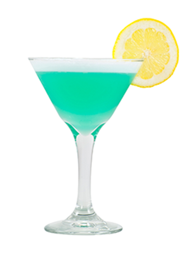 Mardi Gras Blue Margarita Kokteyl