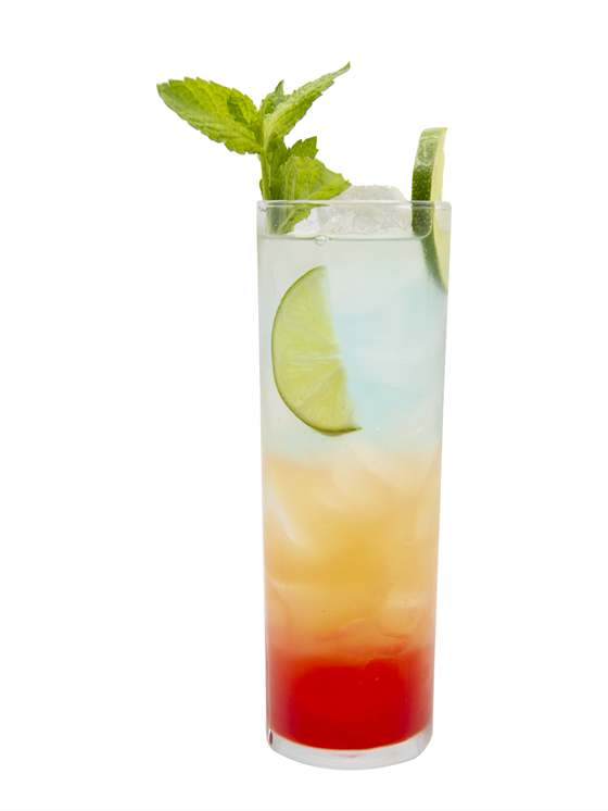 Red Coconut Collins Alkolsüz Kokteyl