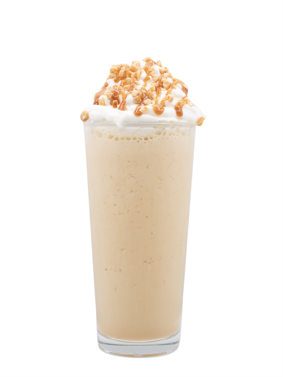 Spiked Brown Butter Caramel Frozen Coffee Kokteyl