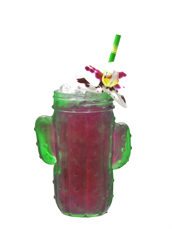 Purple Cactus Juice Kokteyl