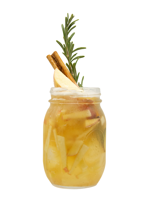 Maple Honeycrisp Bourbon Cocktail Kokteyl