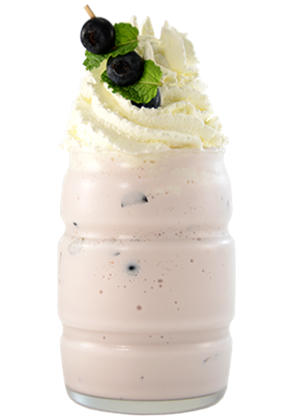 Blueberry Hibiscus Shake Milkshake