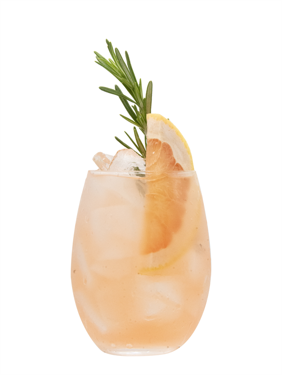 Sparkling Maple Grapefruit Mocktail Alkolsüz Kokteyl