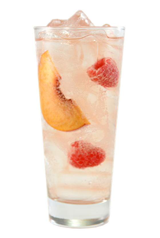 Lite Sparkling Peach Melba Alkolsüz Kokteyl
