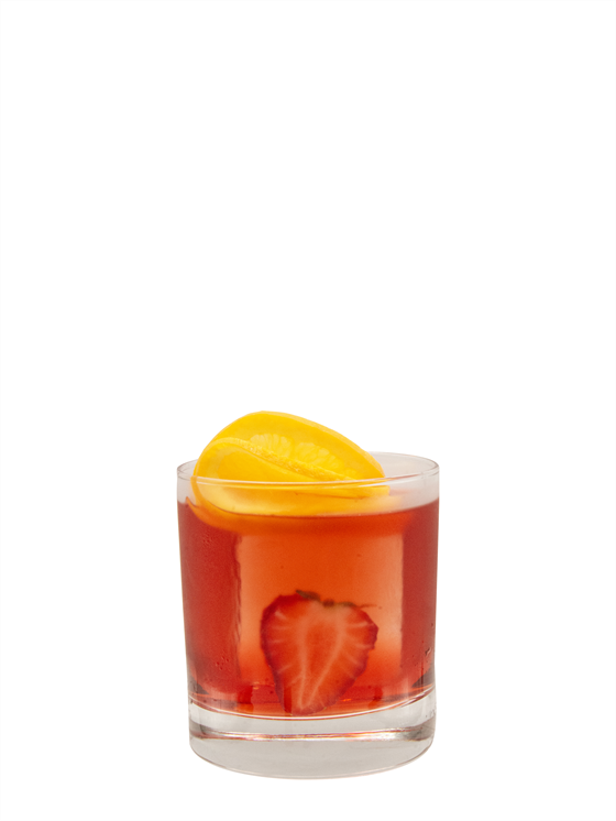 Smokey Strawberry Serenade Kokteyl