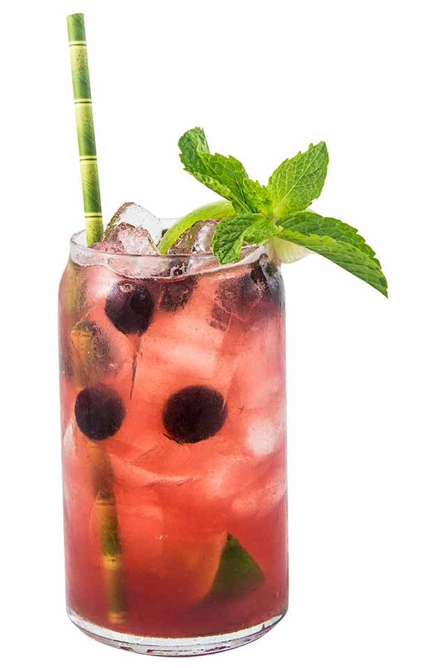 Cranberry Apple Mojito Alkolsüz Kokteyl