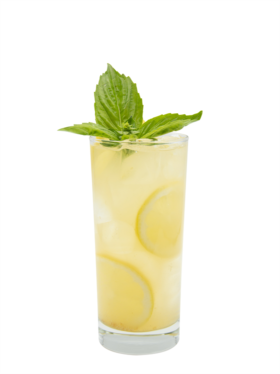 Sparkling Basil Yuzu Lemonade Alkolsüz İçecek