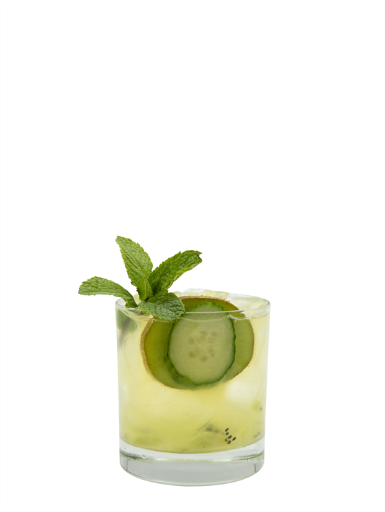 Cucumber Kiwi Smash Alkolsüz Kokteyl