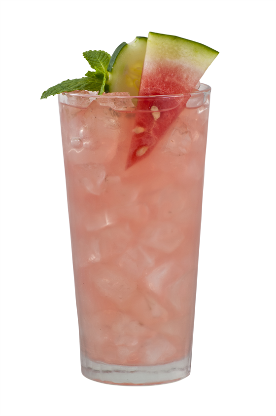 Sparkling Watermelon Limeade Alkolsüz Kokteyl