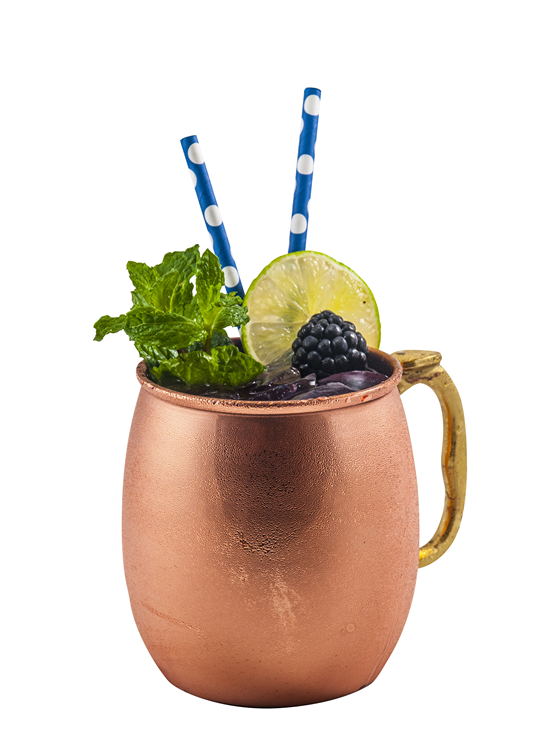 Black Bramble London Mule Kokteyl