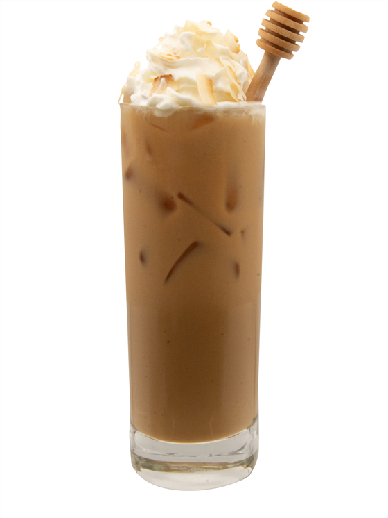 Toasted Coconut Honey Iced Latte Soğuk Kahve