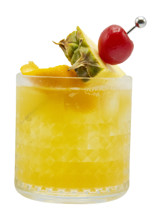Pineapple Cherry Old Fashioned Kokteyl