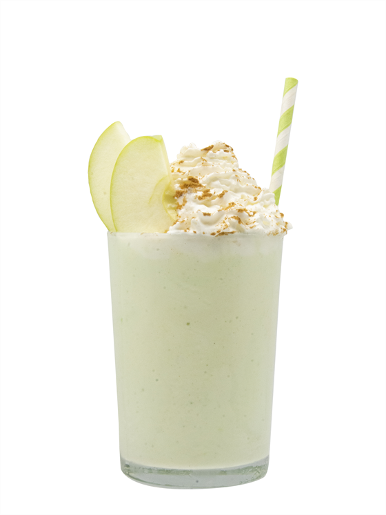 Granny Smith Apple Milkshake