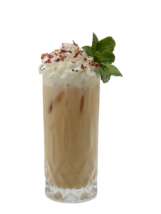 Vanilla Rose Iced Latte | Çiçeksi Ve Yumuşak Soğuk Kahve