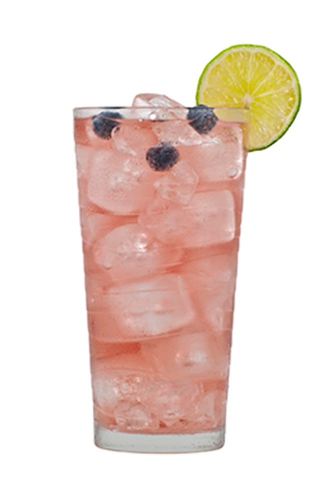Energizing Blueberry Mocktail Alkolsüz Kokteyl