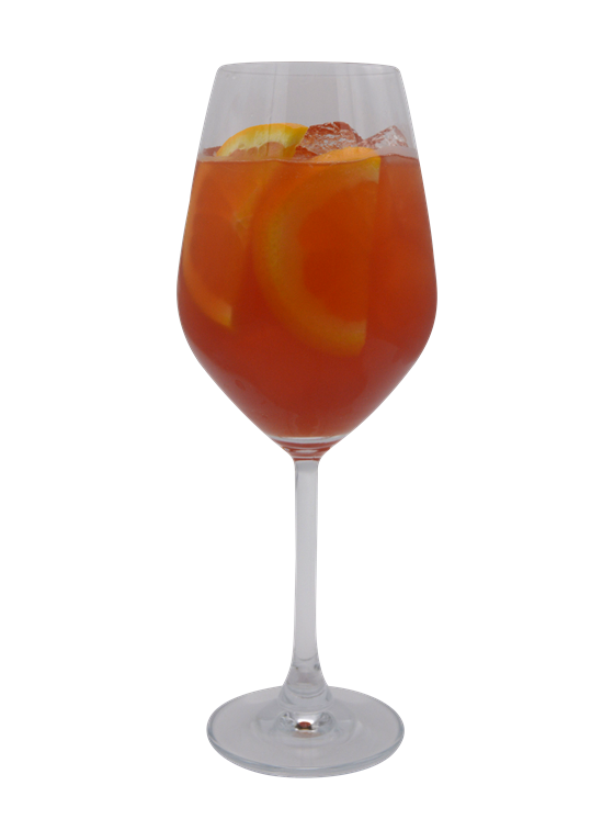 Blood Orange Aperol Spritz Kokteyl
