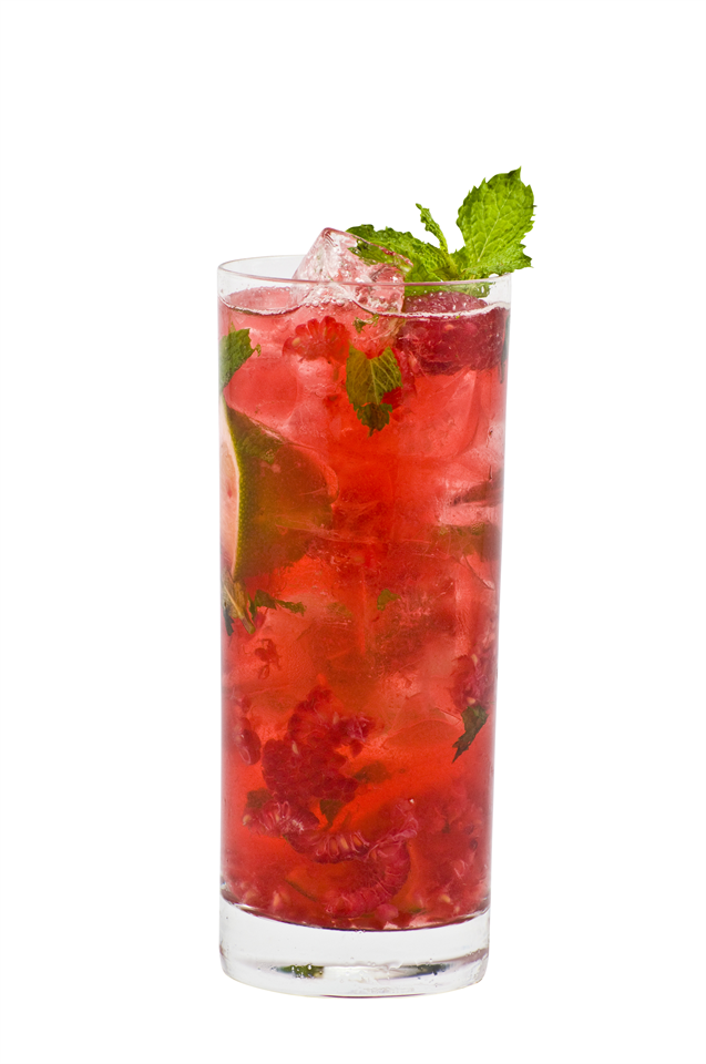 Raspberry Hibiscus Mojito | Çiçeksi Ferahlık Kokteyl