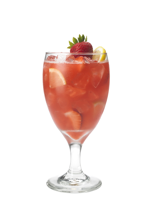 Strawberry Ginger Lemonade Kokteyl