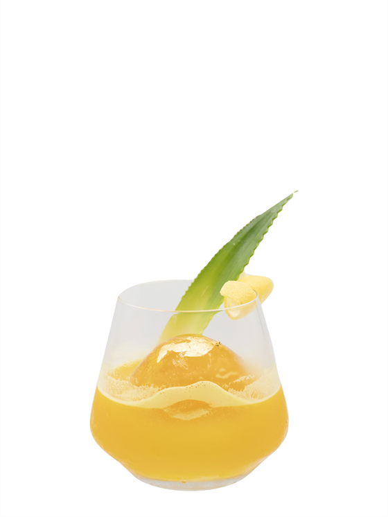 Yuzu Pineapple Gold Rush Kokteyl