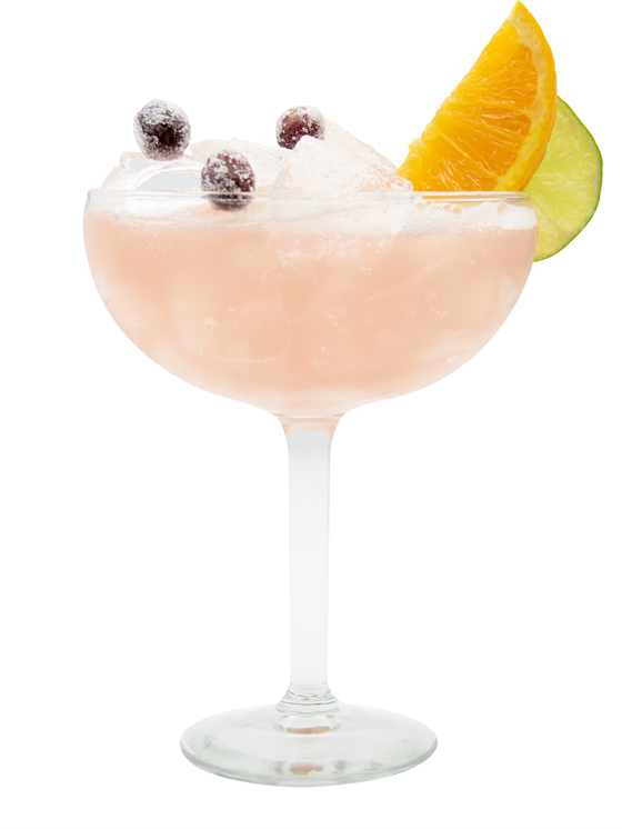 Smoked Berry Amaretto Rita Kokteyl