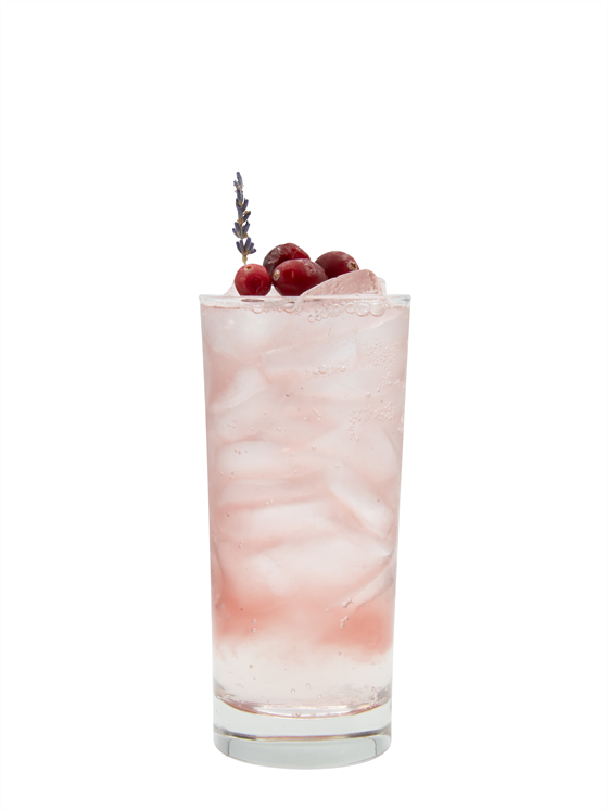 Lemon Lavender Cranberry Refresher Alkolsüz Kokteyl