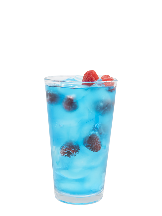 Hydrating Blue Razz Soda Alkolsüz Kokteyl