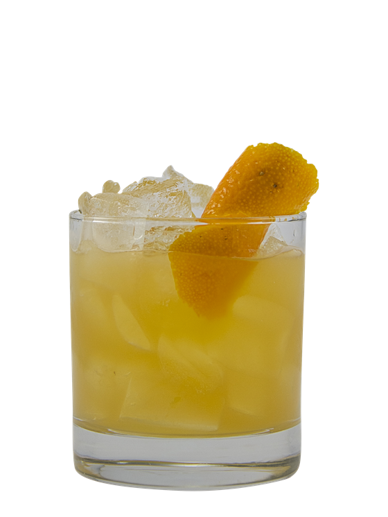 Whiskey Sour Orange Kokteyl