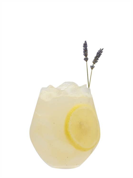 Lavender Sangria Mocktail Alkolsüz Kokteyl