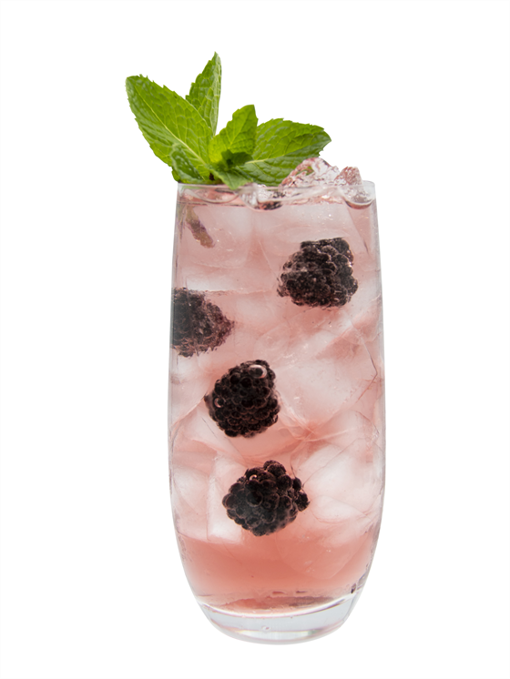 Blackberry Spa Water Alkolsüz Kokteyl