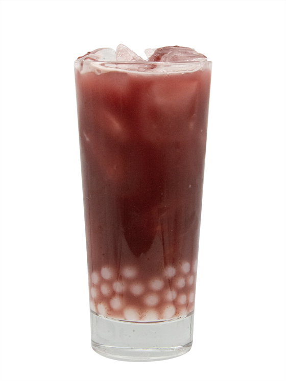Cherry Hibiscus Milk Tea Alkolsüz İçecek