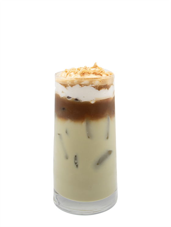 Toasted Coconut Dirty Matcha Soğuk Kahve