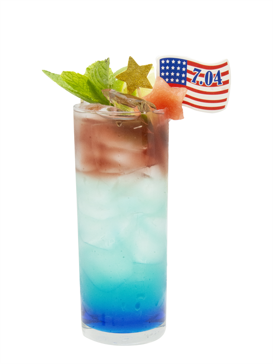 Stars and Stripes Mocktail Alkolsüz İçecek