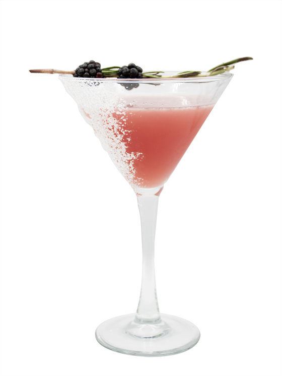 Winterberry Bramble Martini Kokteyl