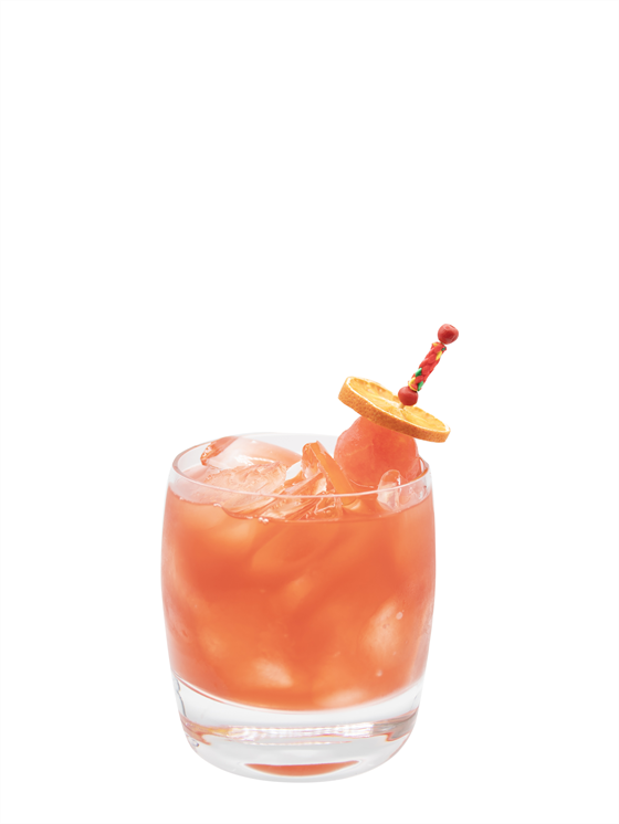 Melon Ball on the Boulevardier Kokteyl