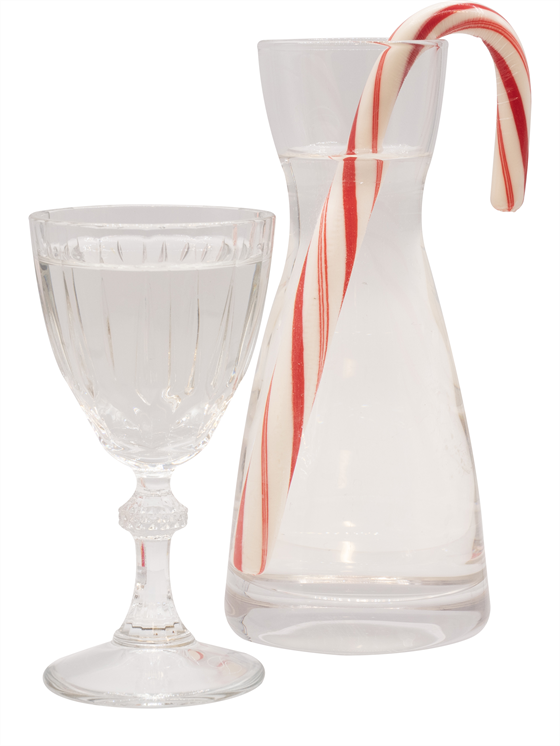 French Vanilla Peppermint Schnapp Kokteyl