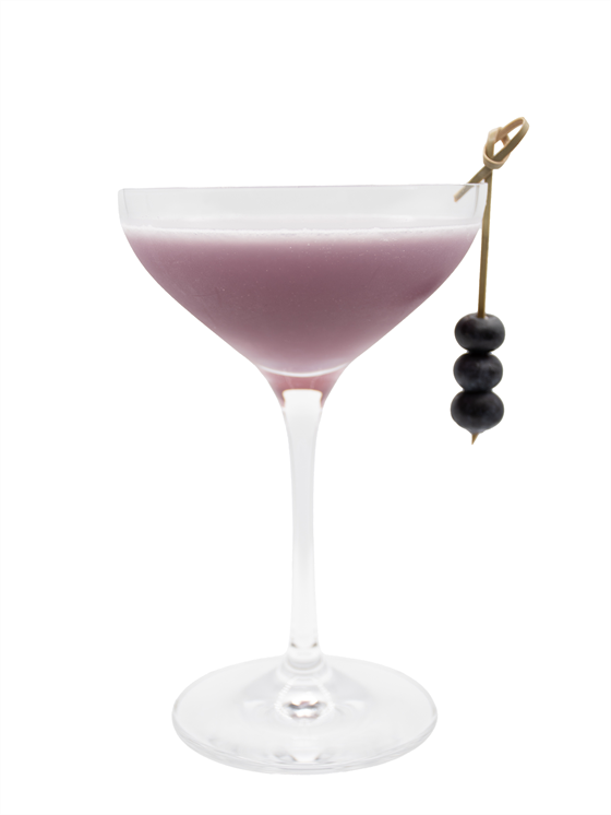 Hand Shaken Blueberry Daiquiri Kokteyl