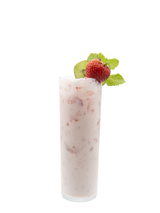 Strawberry Kiwi Aqua Fresca Con Leche Batch Alkolsüz Kokteyl