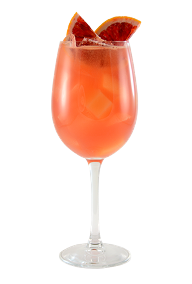 Blood Orange Purée Sangria Alkolsüz Kokteyl