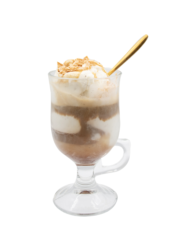 Toasted Coconut Affogato Sıcak Kahve