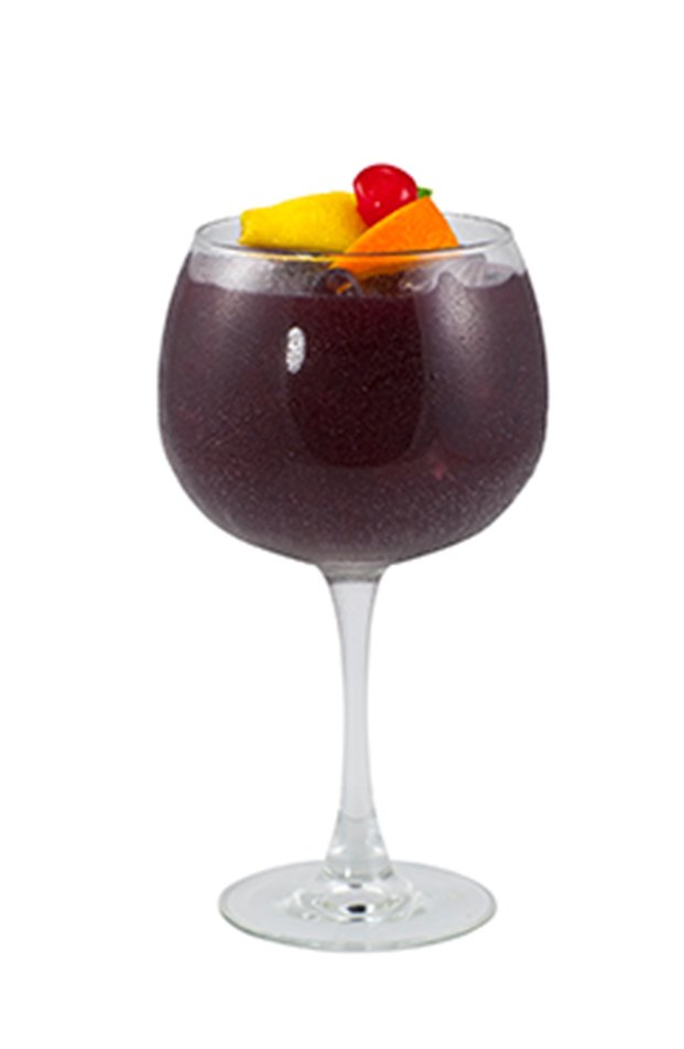 Simple Blackberry Sangria Kokteyl