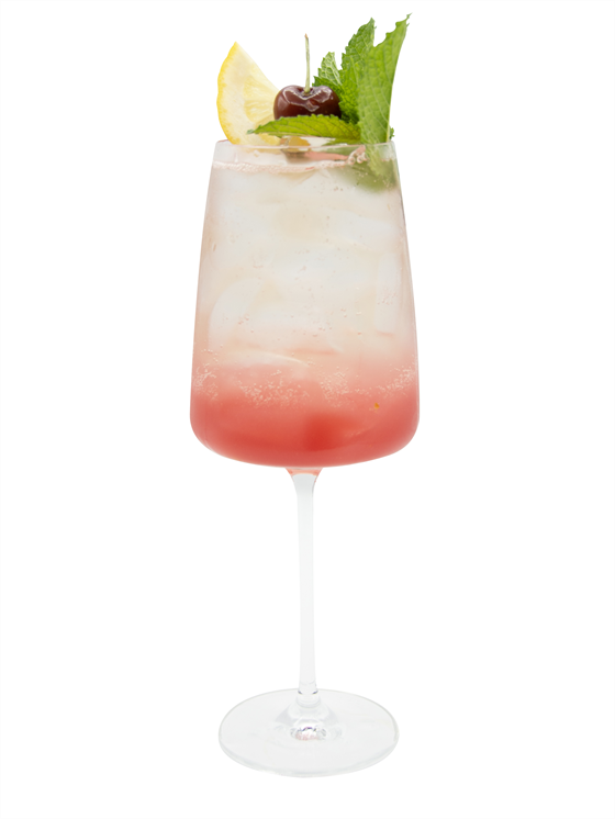 Yuzu Cherry Spritz Kokteyl