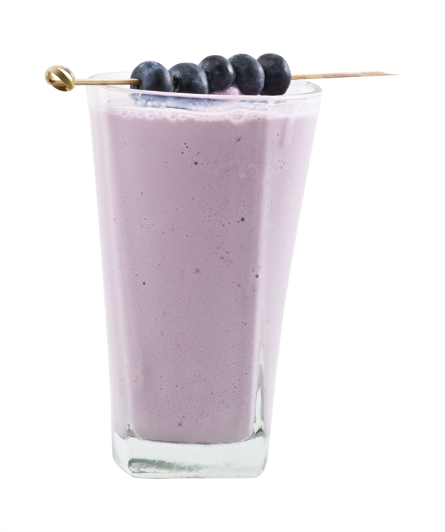 Blueberry Cream Smoothie Milkshake